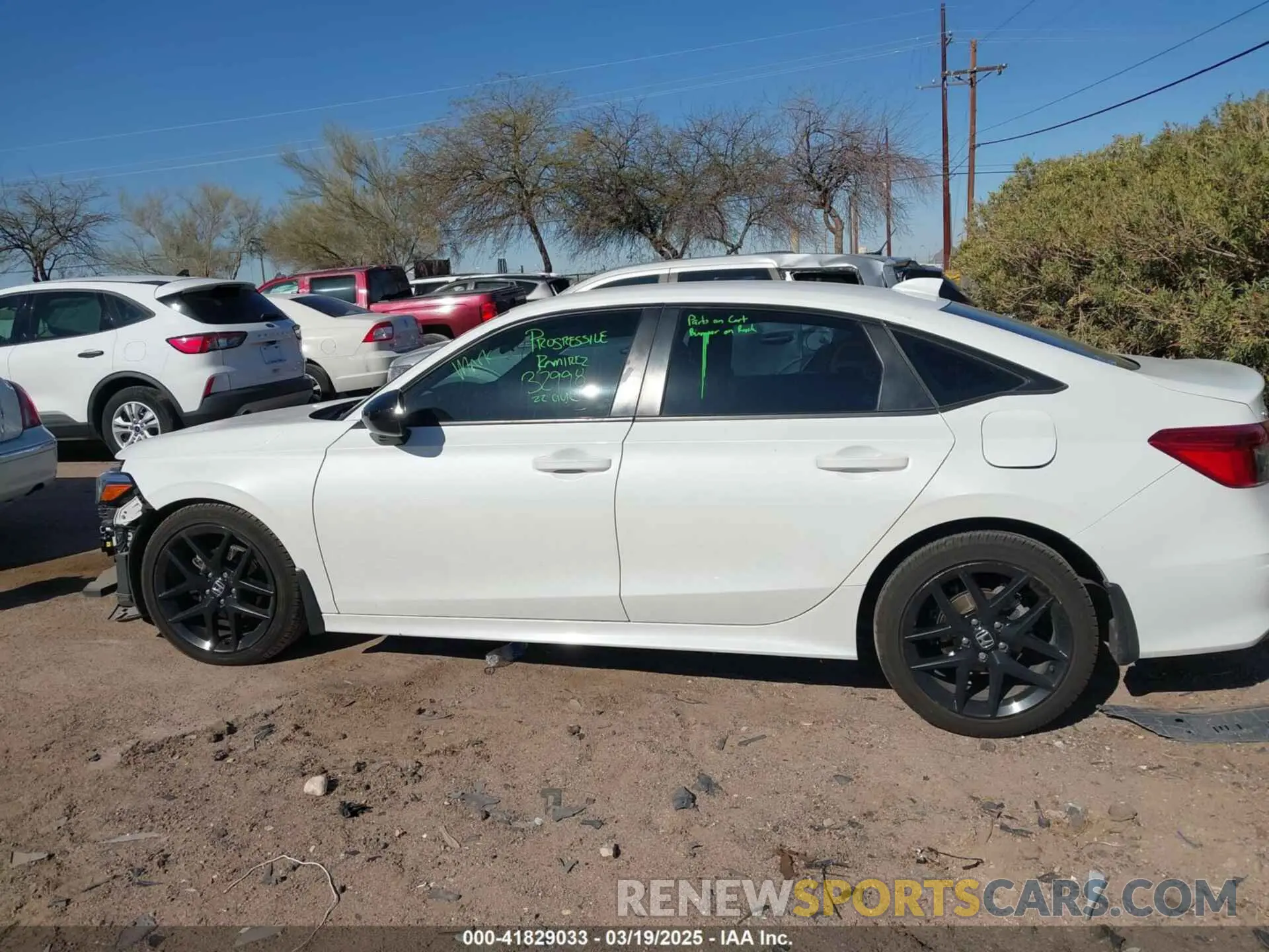 15 Photograph of a damaged car 2HGFE2F5XNH604976 HONDA CIVIC 2022