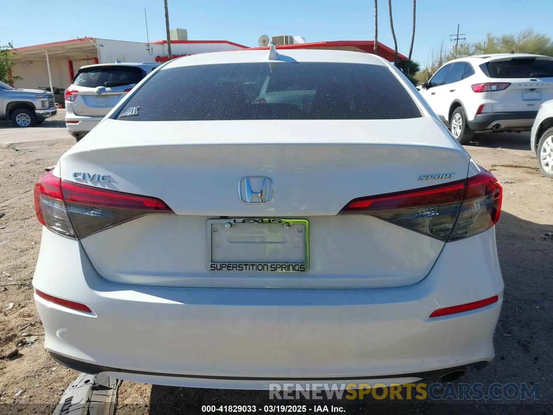 17 Photograph of a damaged car 2HGFE2F5XNH604976 HONDA CIVIC 2022