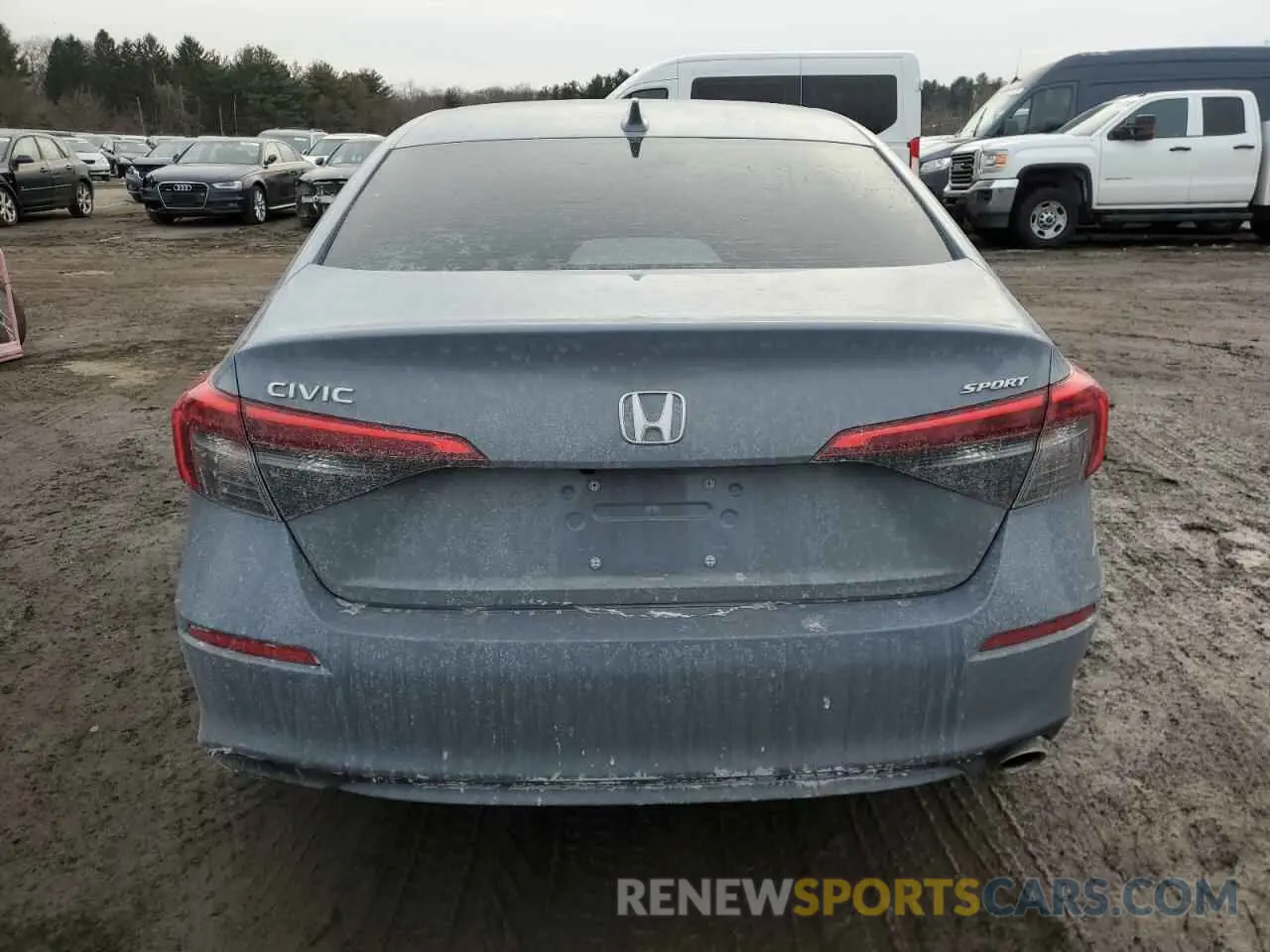 6 Photograph of a damaged car 2HGFE2F5XNH608266 HONDA CIVIC 2022