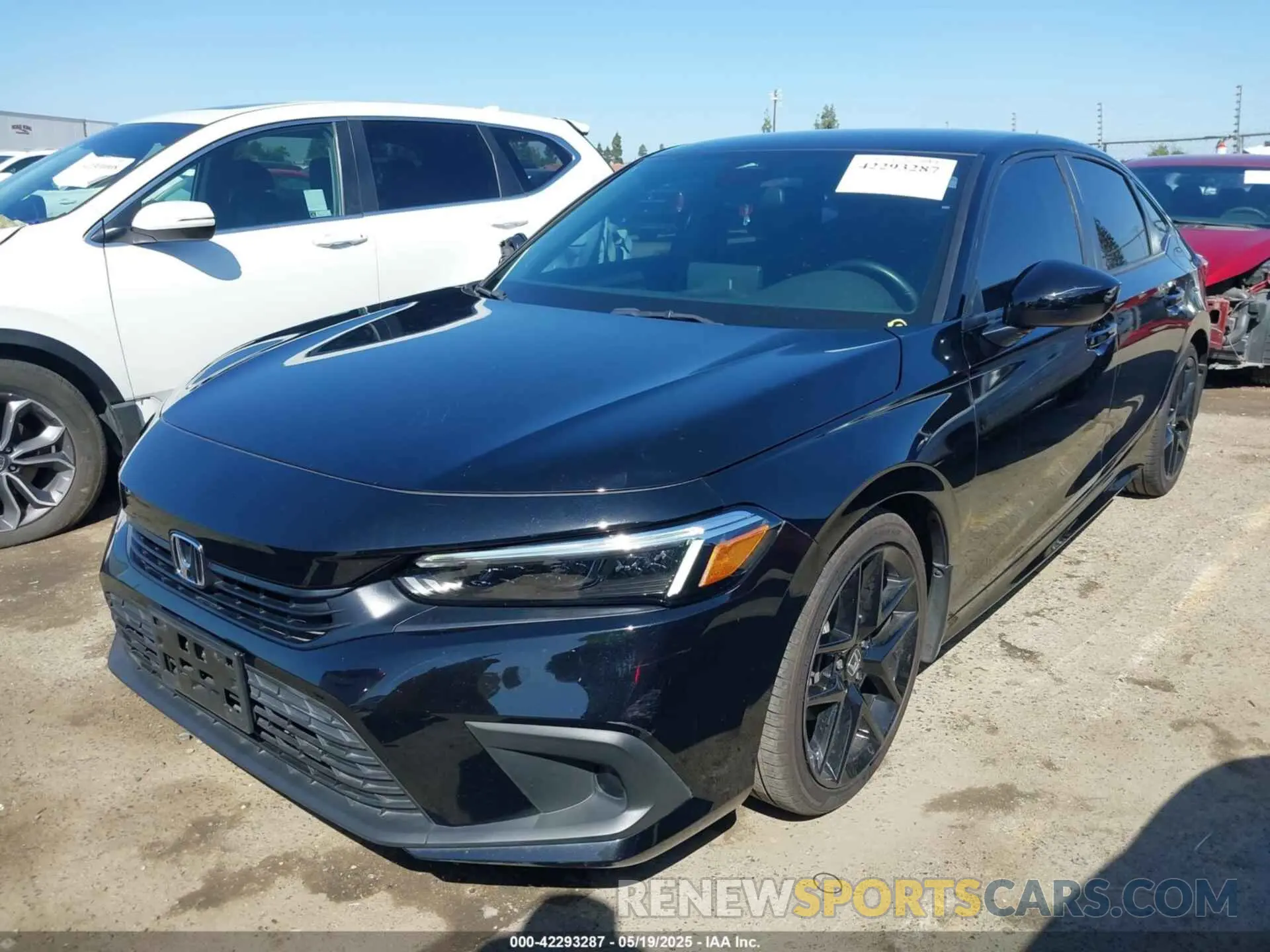 2 Photograph of a damaged car 2HGFE2F5XNH609773 HONDA CIVIC 2022