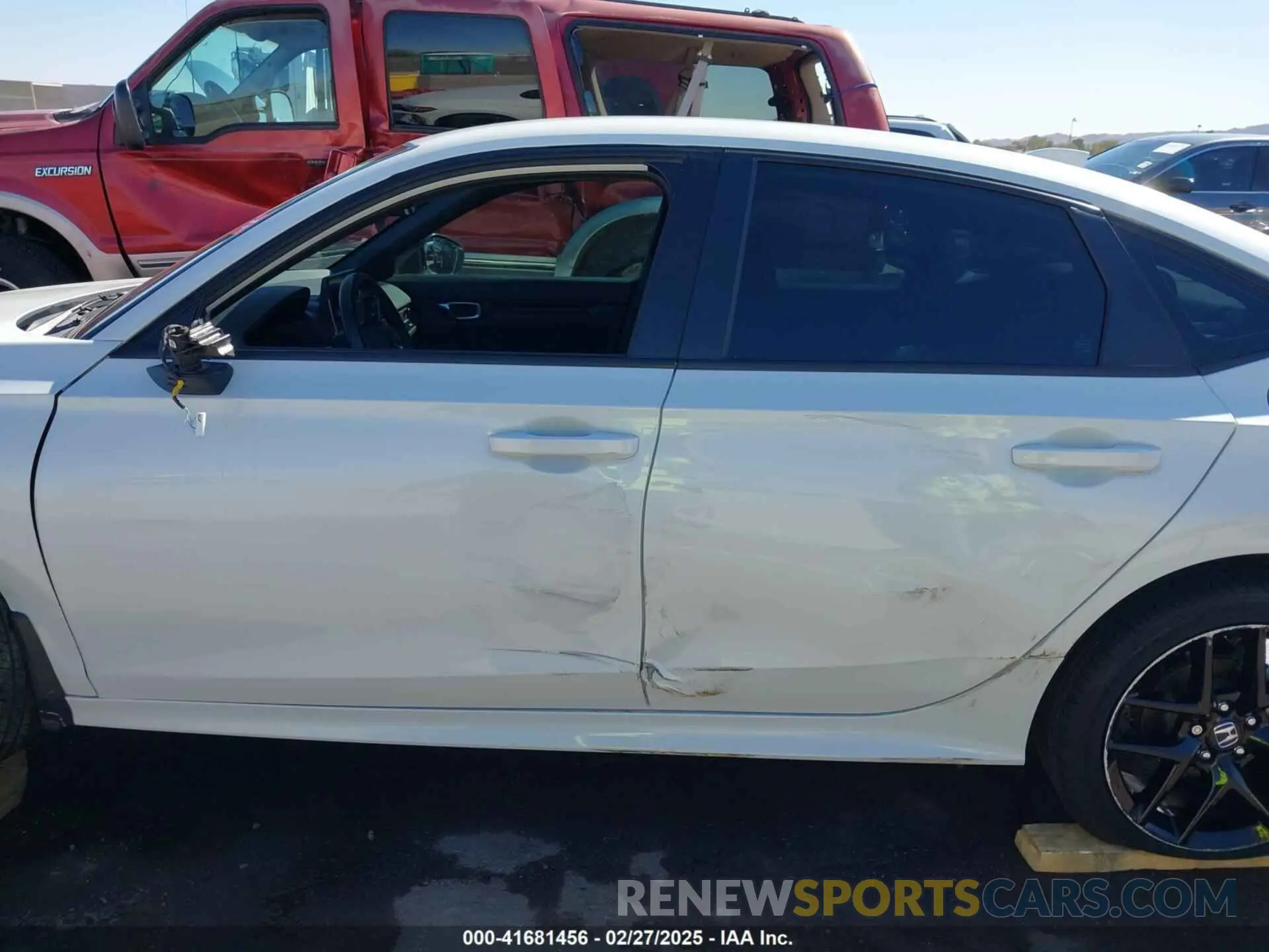 14 Photograph of a damaged car 2HGFE2F5XNH610647 HONDA CIVIC 2022