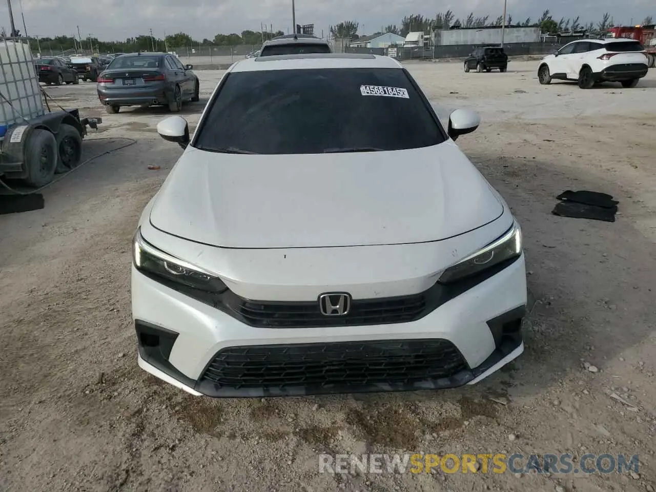 5 Photograph of a damaged car JHMFE1F70NX000759 HONDA CIVIC 2022