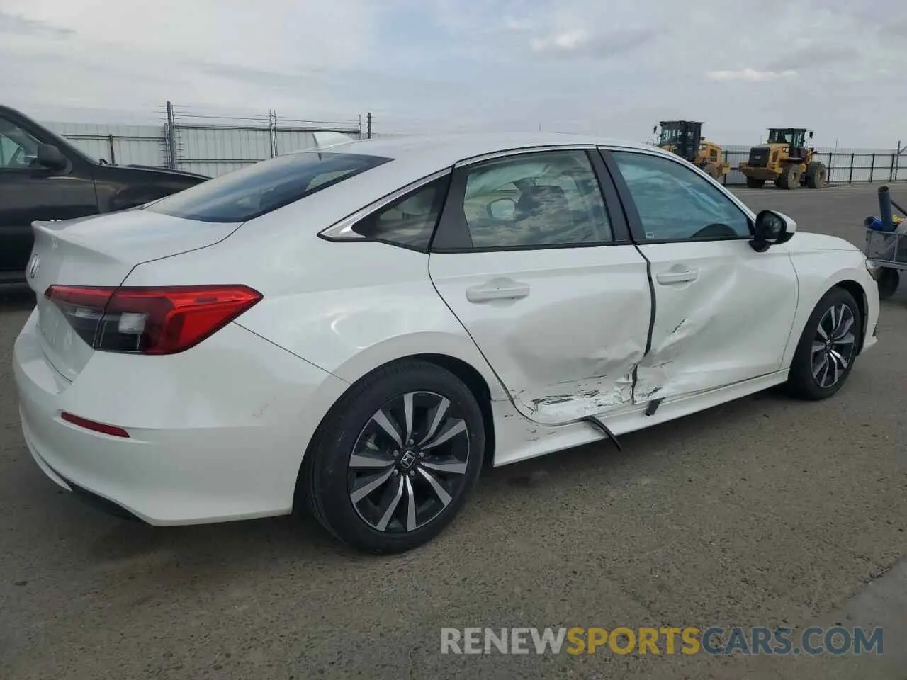 3 Photograph of a damaged car JHMFE1F70NX003709 HONDA CIVIC 2022