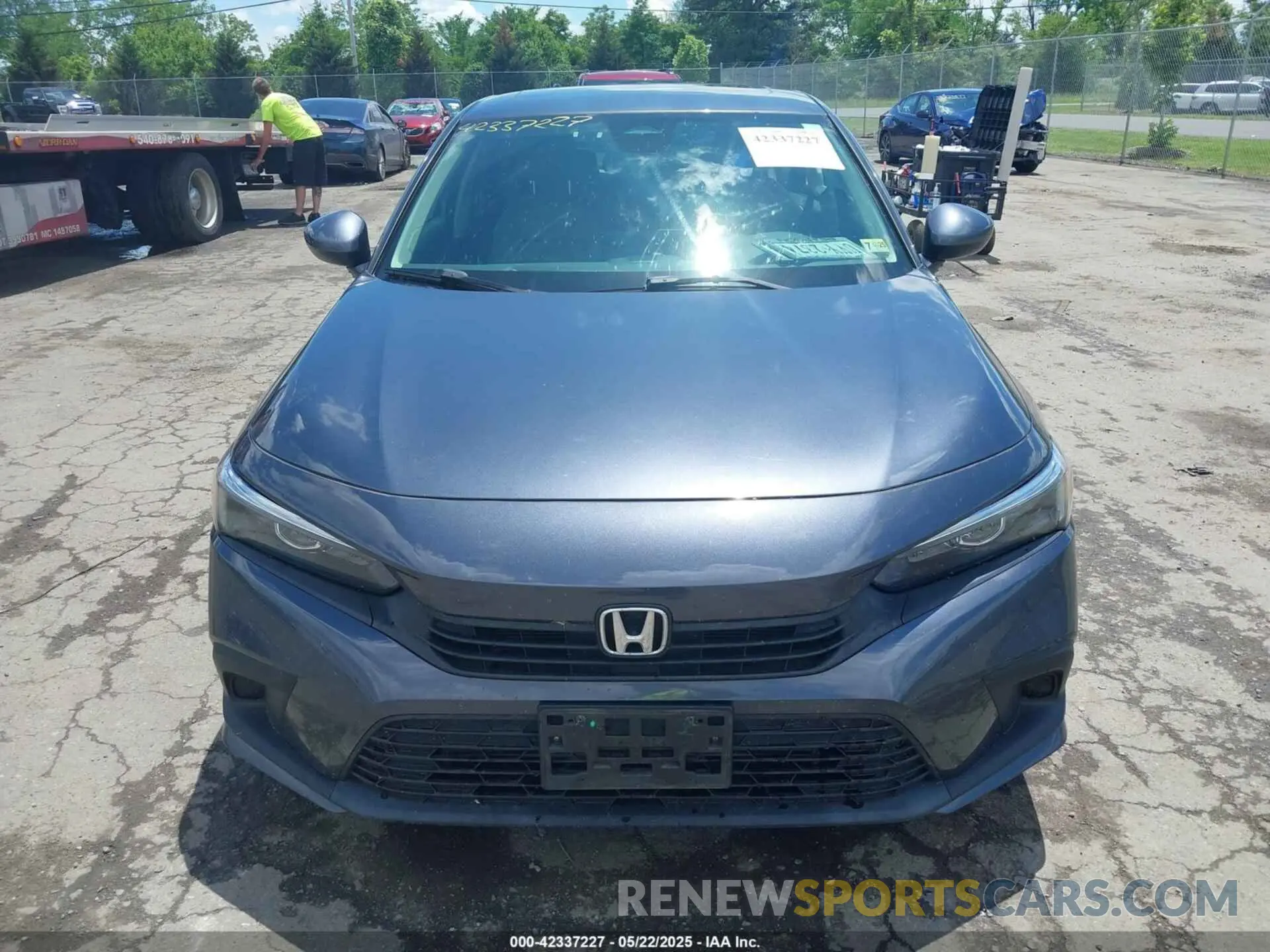12 Photograph of a damaged car JHMFE1F72NX000620 HONDA CIVIC 2022