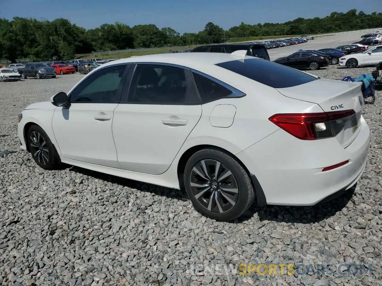 2 Photograph of a damaged car JHMFE1F72NX004358 HONDA CIVIC 2022