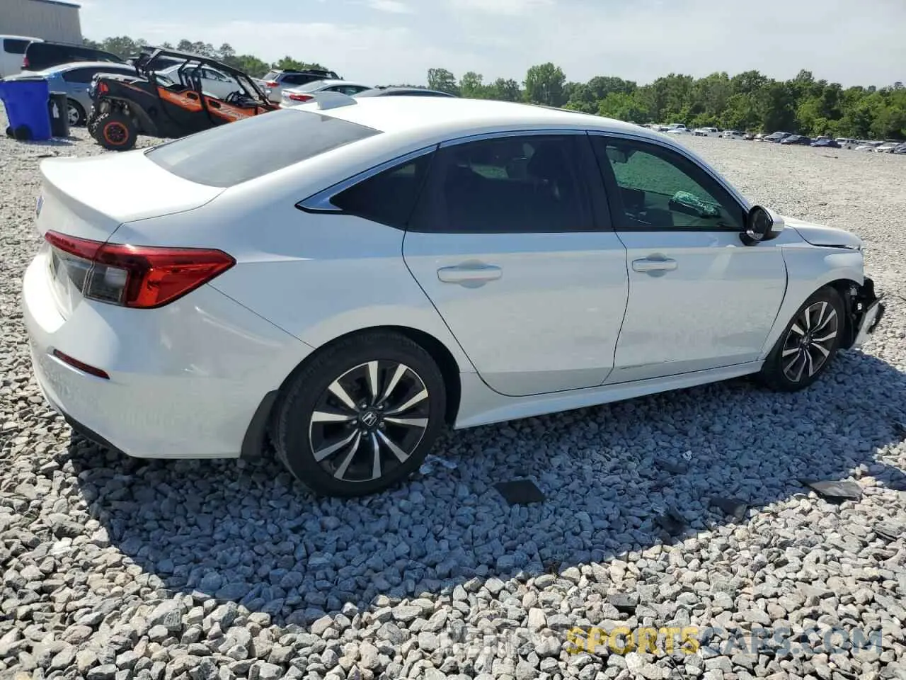 3 Photograph of a damaged car JHMFE1F72NX004358 HONDA CIVIC 2022