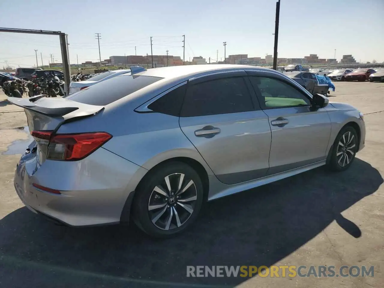 3 Photograph of a damaged car JHMFE1F72NX004683 HONDA CIVIC 2022