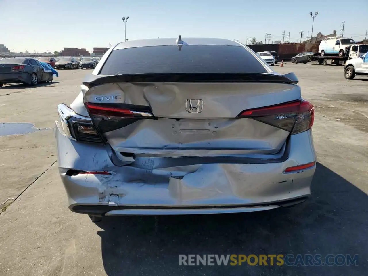 6 Photograph of a damaged car JHMFE1F72NX004683 HONDA CIVIC 2022