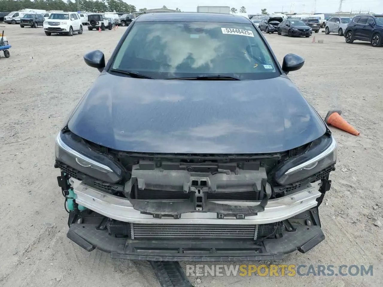 5 Photograph of a damaged car JHMFE1F72NX004828 HONDA CIVIC 2022