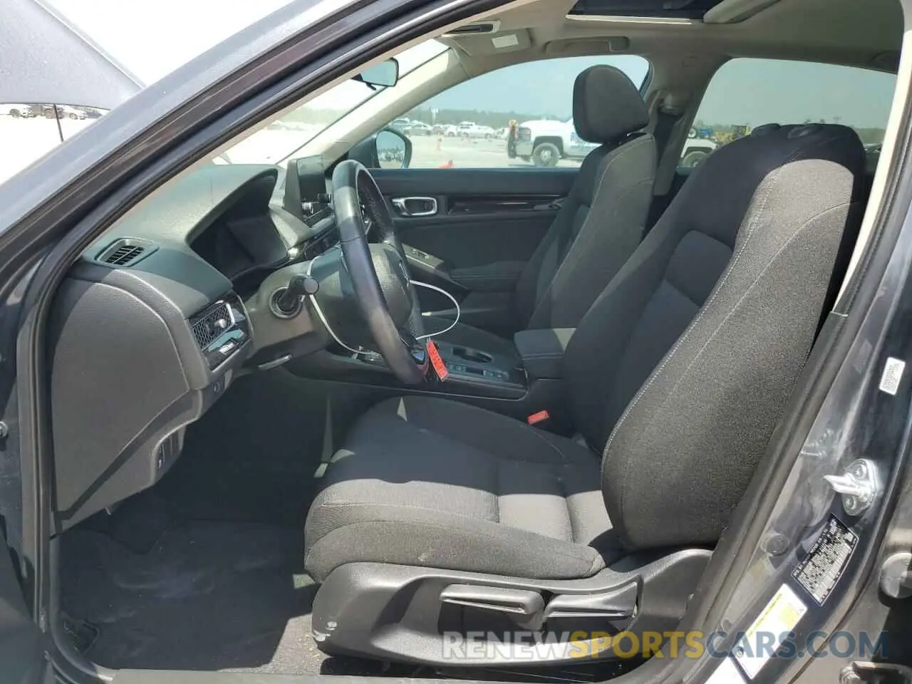 7 Photograph of a damaged car JHMFE1F72NX004828 HONDA CIVIC 2022