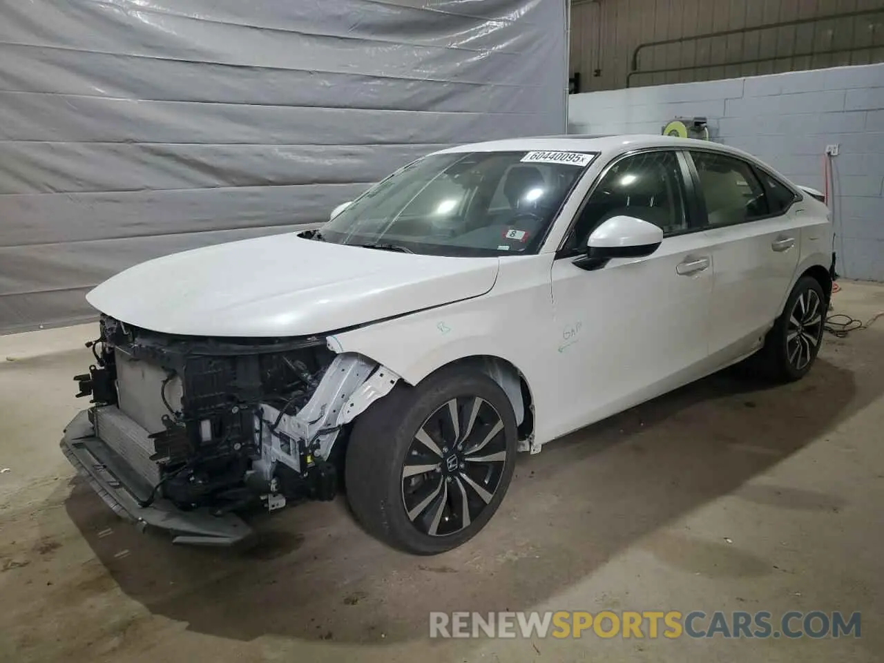 1 Photograph of a damaged car JHMFE1F72NX007311 HONDA CIVIC 2022