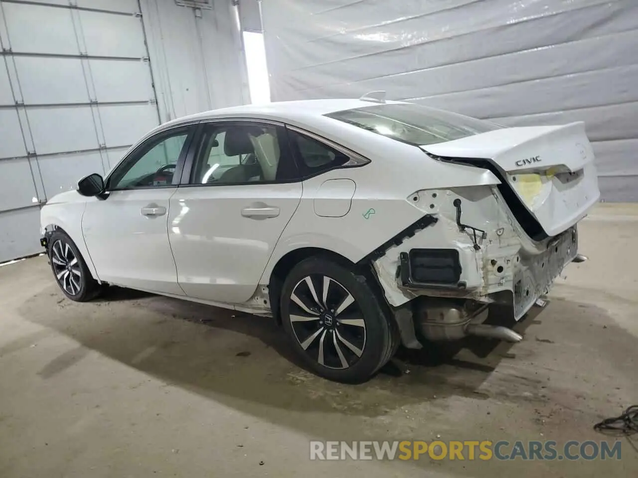 2 Photograph of a damaged car JHMFE1F72NX007311 HONDA CIVIC 2022