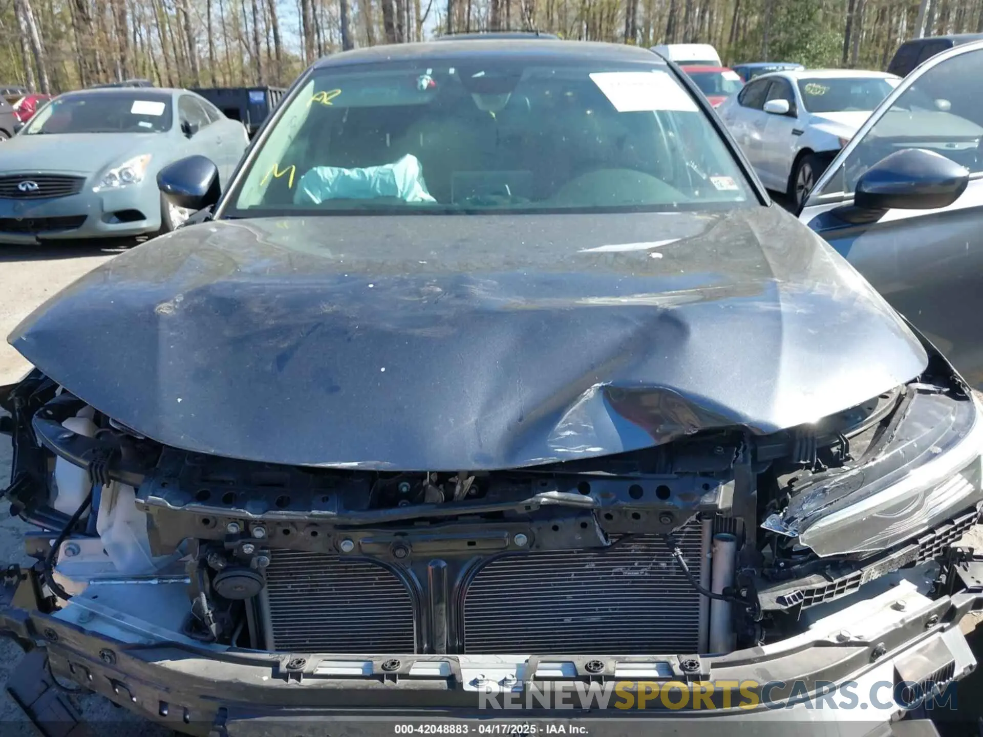 10 Photograph of a damaged car JHMFE1F72NX009608 HONDA CIVIC 2022