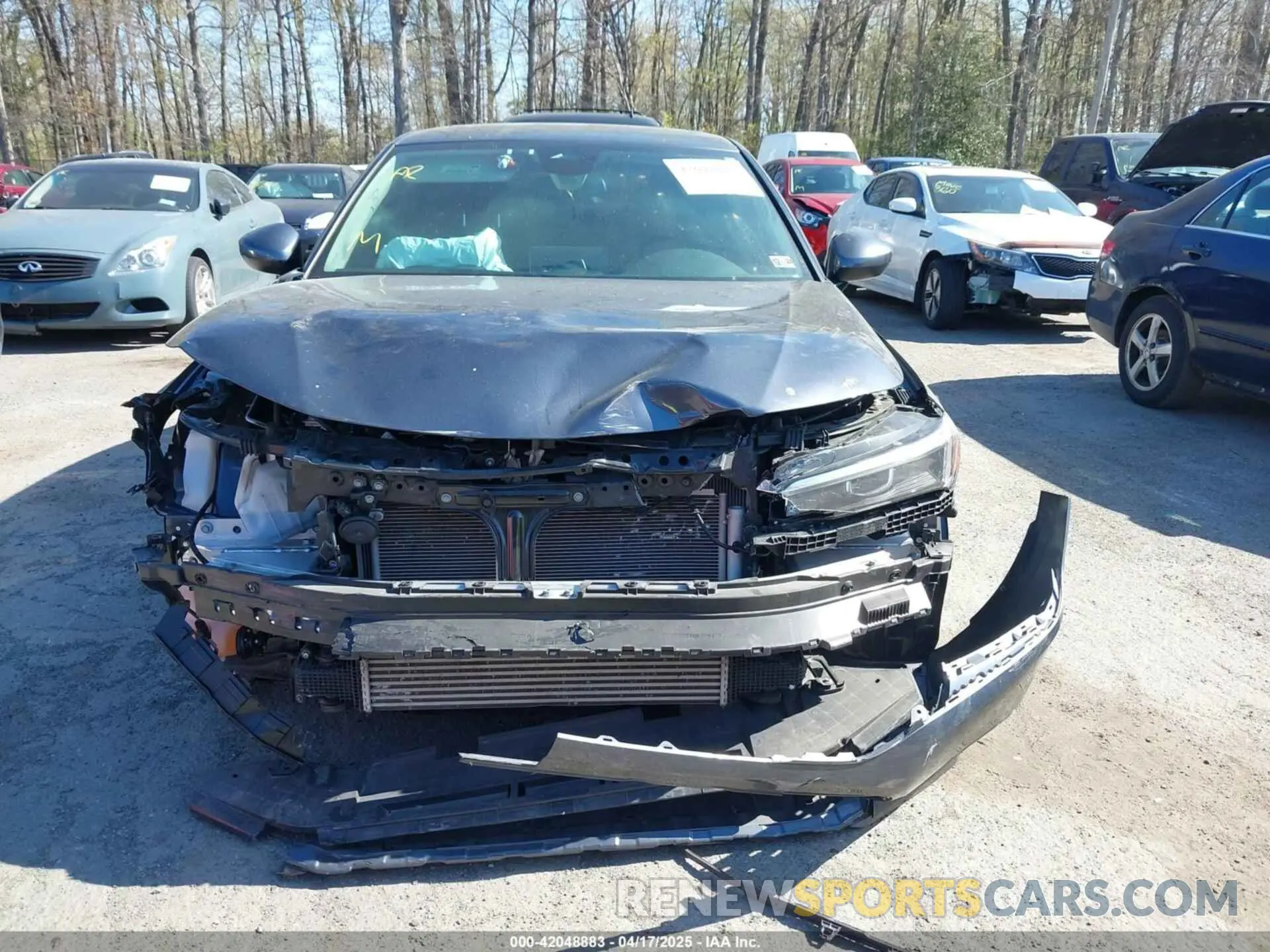 13 Photograph of a damaged car JHMFE1F72NX009608 HONDA CIVIC 2022