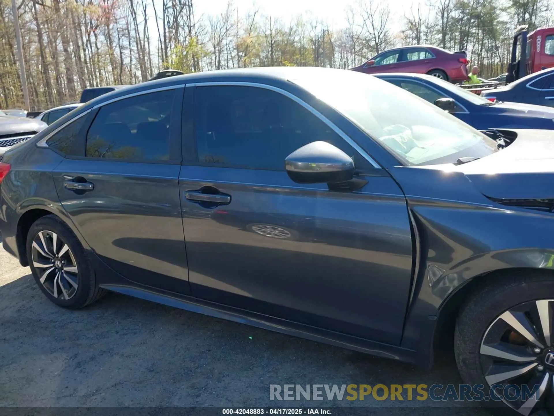 14 Photograph of a damaged car JHMFE1F72NX009608 HONDA CIVIC 2022