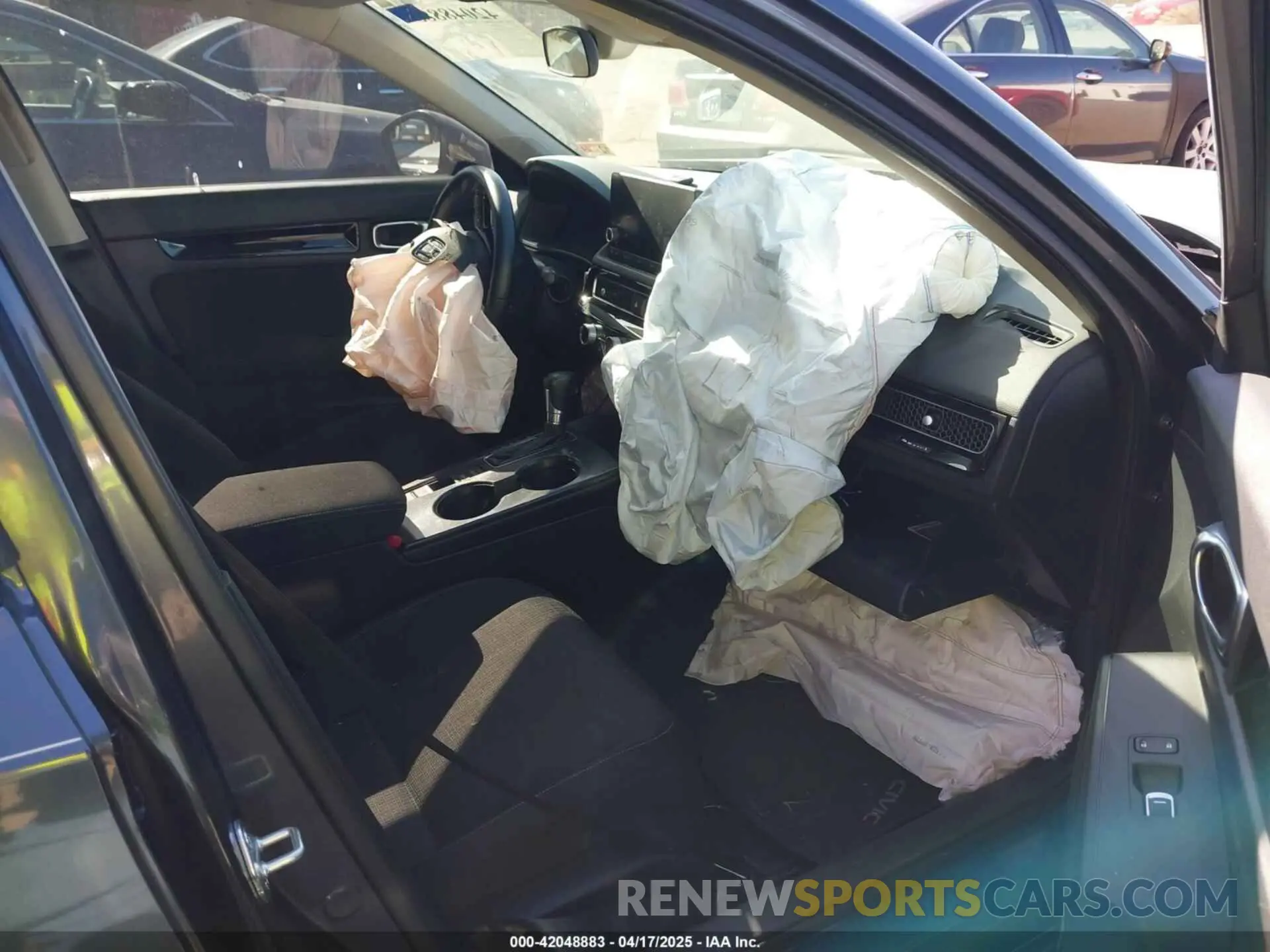 5 Photograph of a damaged car JHMFE1F72NX009608 HONDA CIVIC 2022