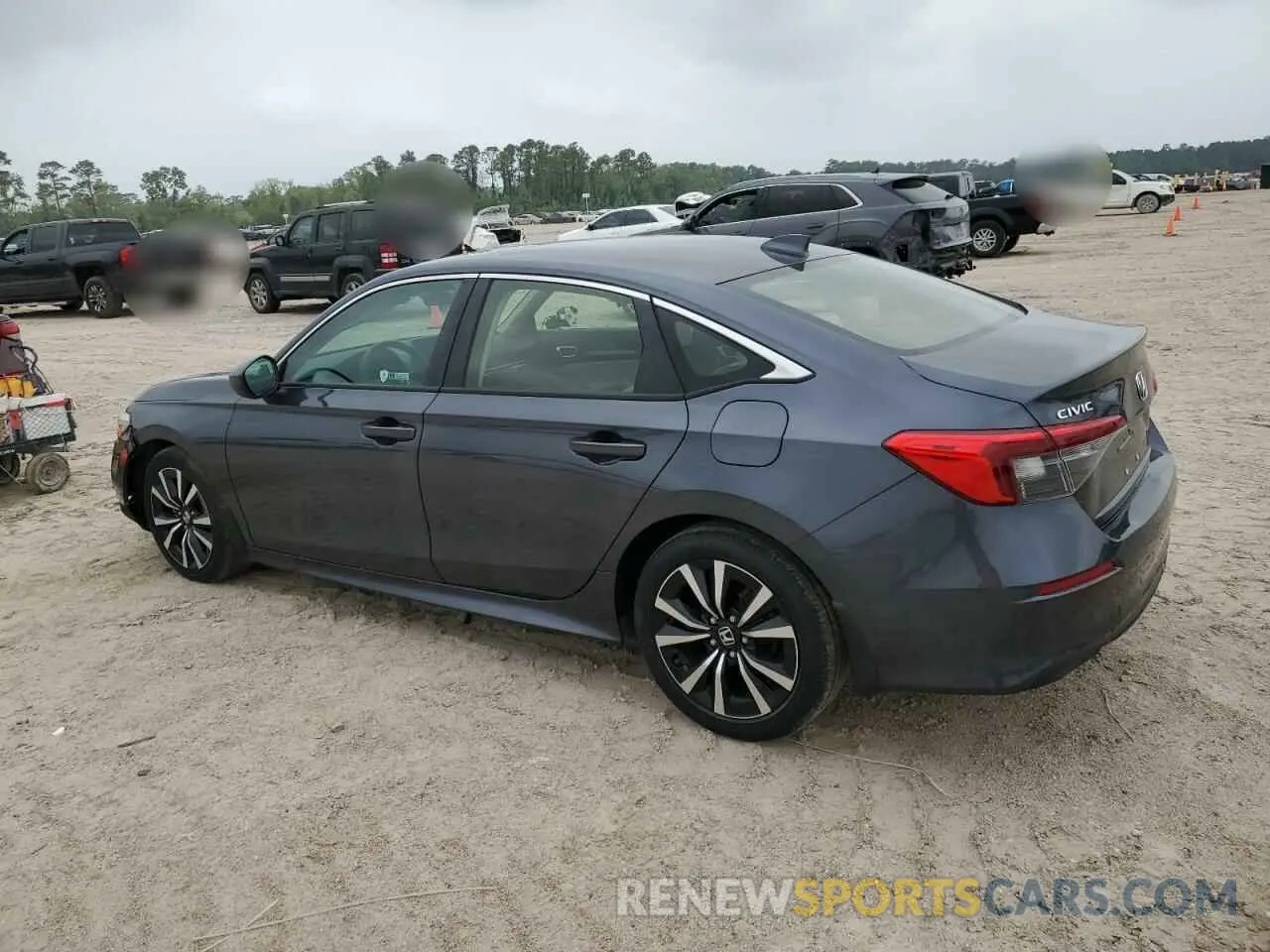 2 Photograph of a damaged car JHMFE1F72NX010161 HONDA CIVIC 2022