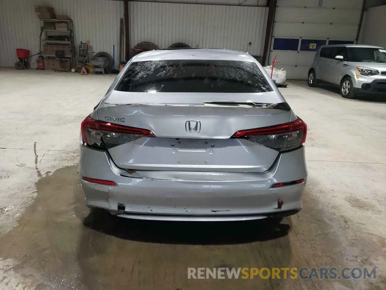 6 Photograph of a damaged car JHMFE1F73NX002182 HONDA CIVIC 2022