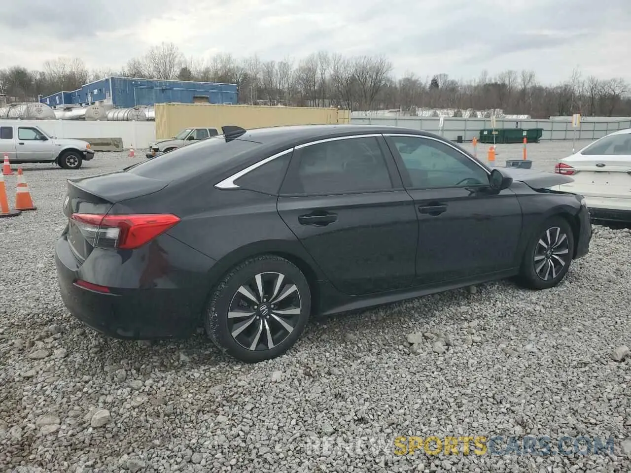 3 Photograph of a damaged car JHMFE1F73NX005423 HONDA CIVIC 2022