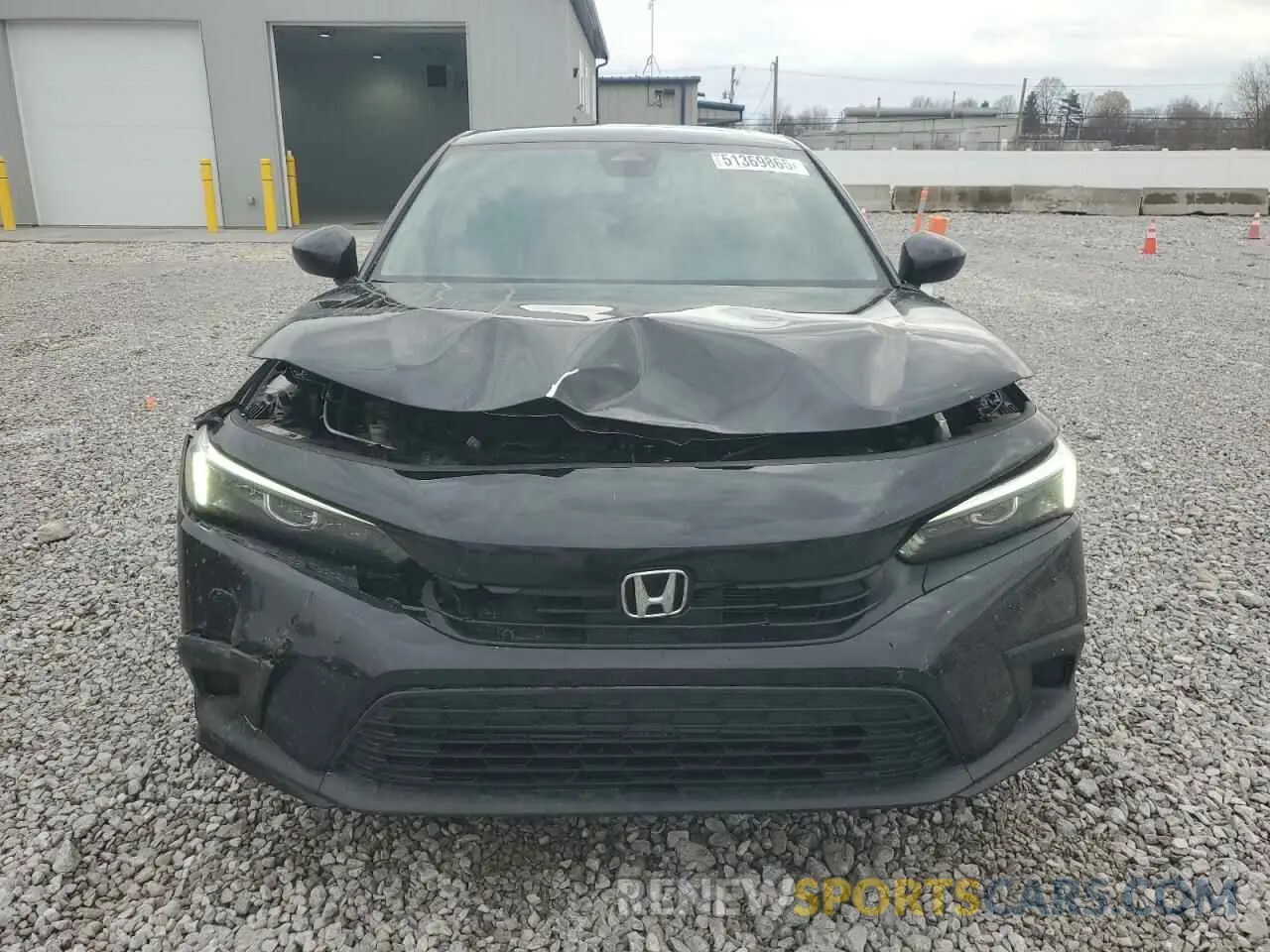5 Photograph of a damaged car JHMFE1F73NX005423 HONDA CIVIC 2022