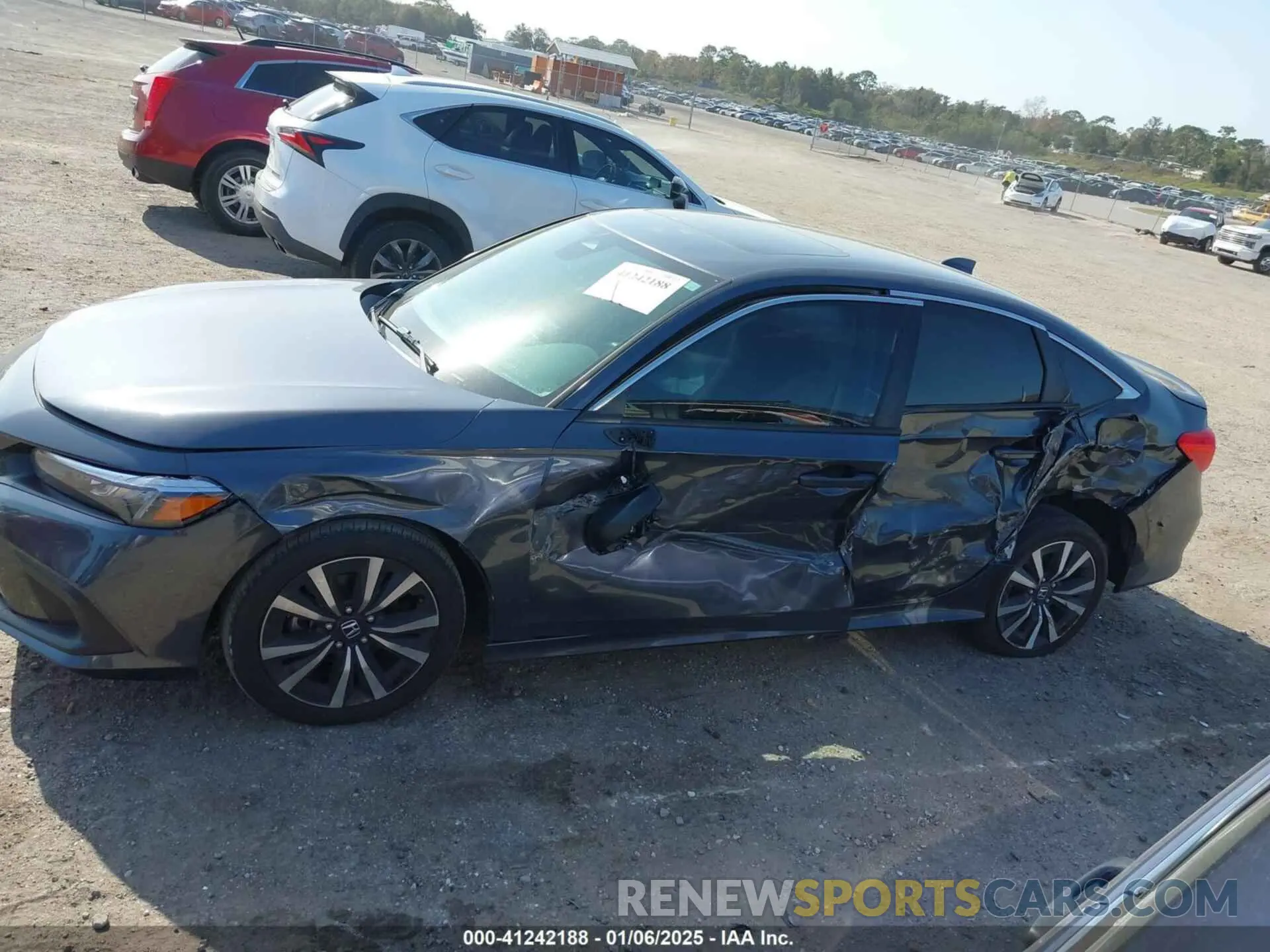 14 Photograph of a damaged car JHMFE1F73NX006605 HONDA CIVIC 2022