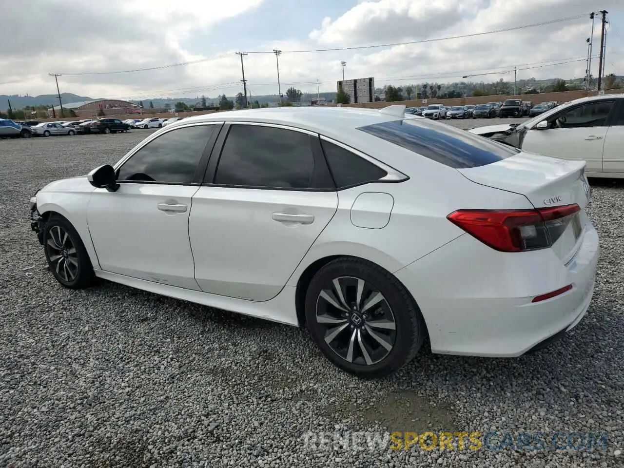 2 Photograph of a damaged car JHMFE1F74NX002529 HONDA CIVIC 2022