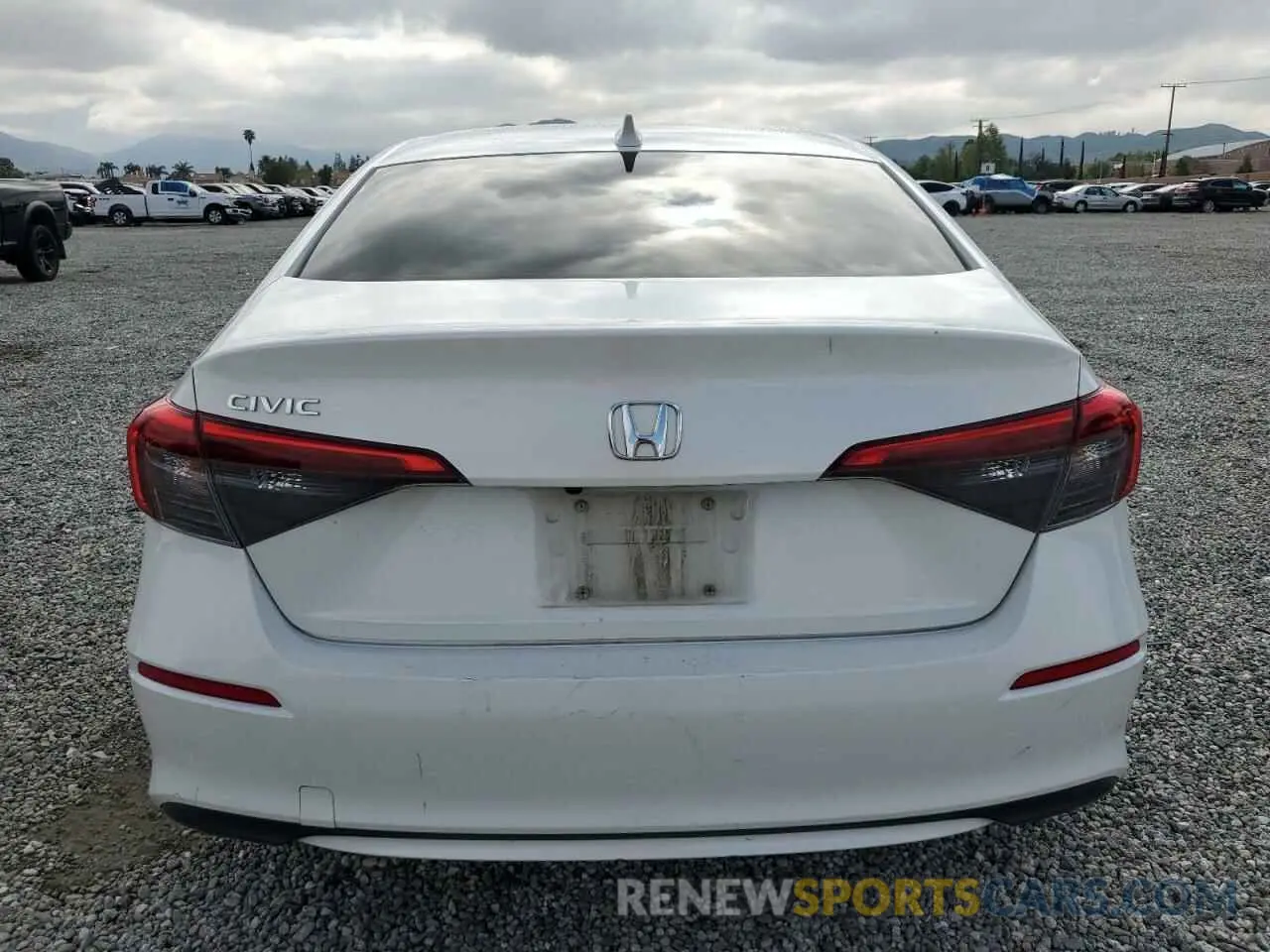 6 Photograph of a damaged car JHMFE1F74NX002529 HONDA CIVIC 2022
