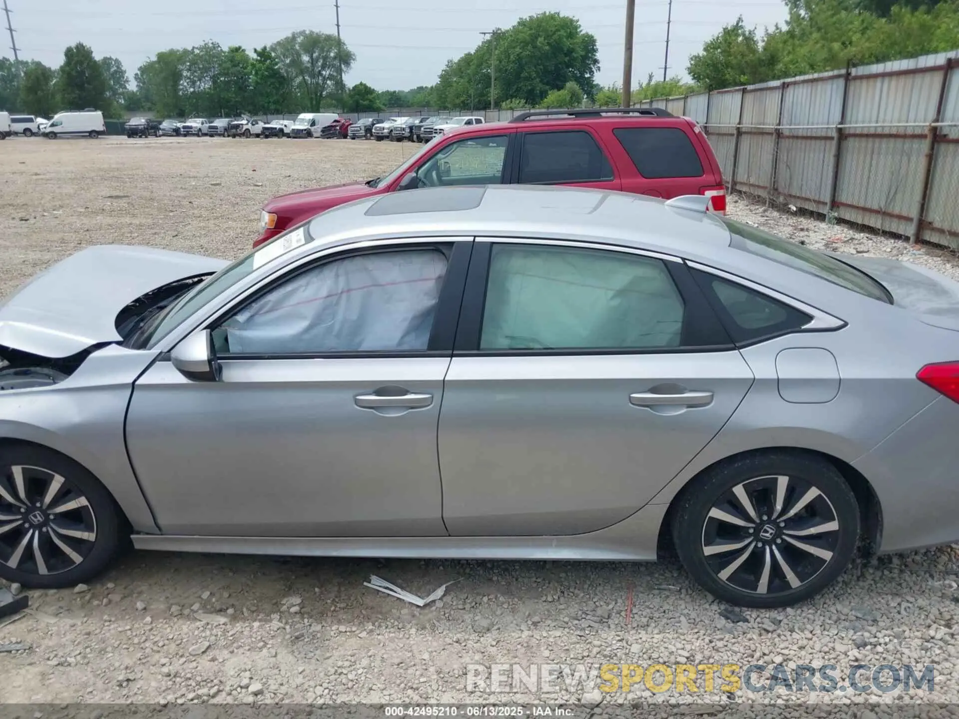 15 Photograph of a damaged car JHMFE1F74NX003261 HONDA CIVIC 2022