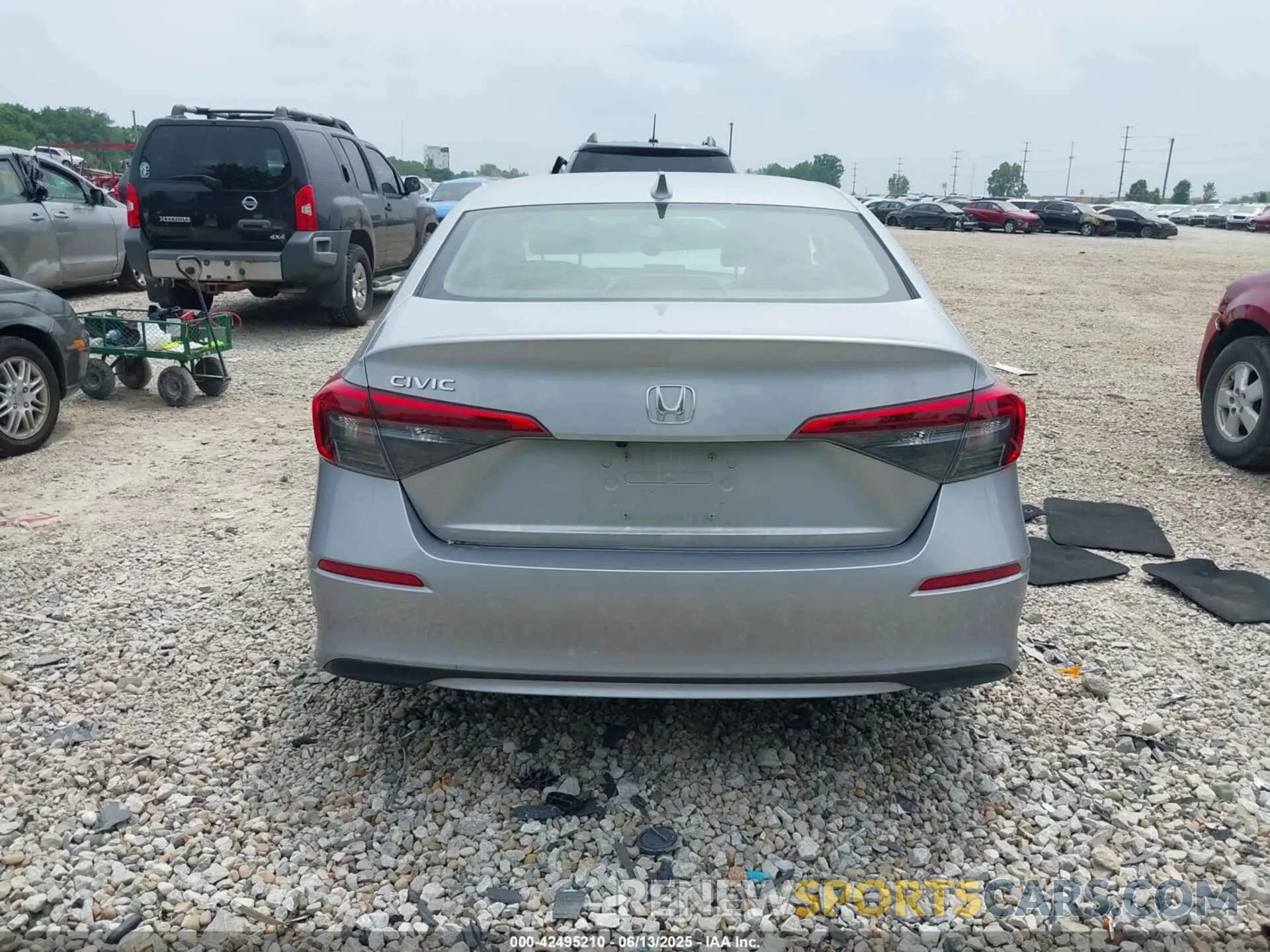 17 Photograph of a damaged car JHMFE1F74NX003261 HONDA CIVIC 2022
