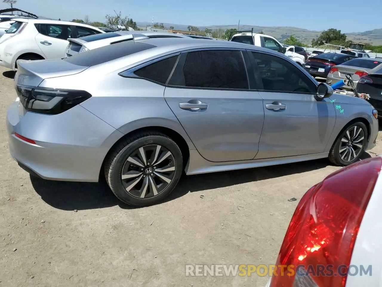 3 Photograph of a damaged car JHMFE1F75NX007903 HONDA CIVIC 2022