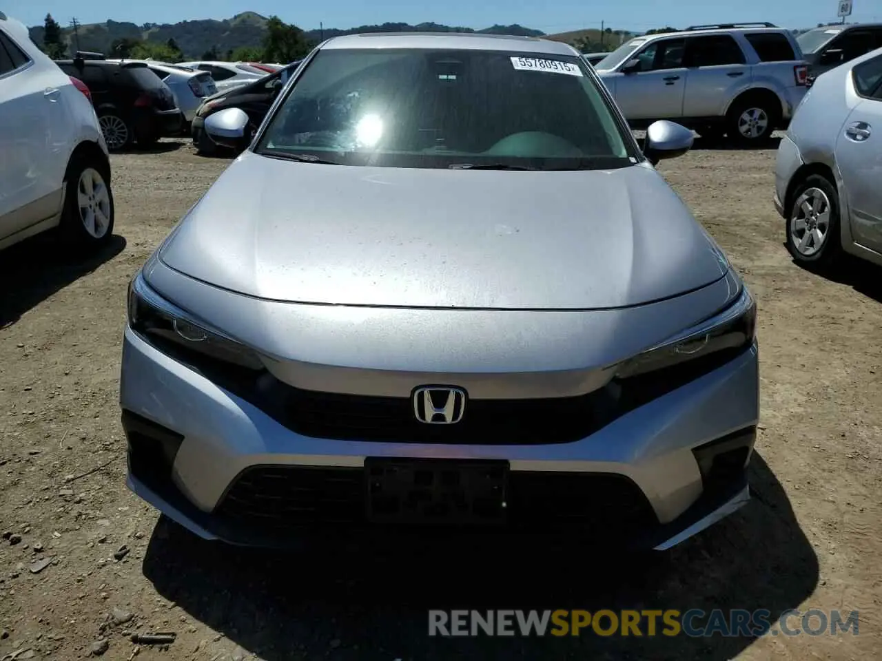 5 Photograph of a damaged car JHMFE1F75NX007903 HONDA CIVIC 2022