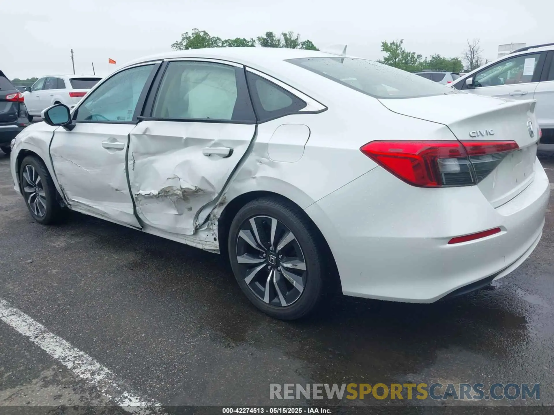3 Photograph of a damaged car JHMFE1F75NX009666 HONDA CIVIC 2022