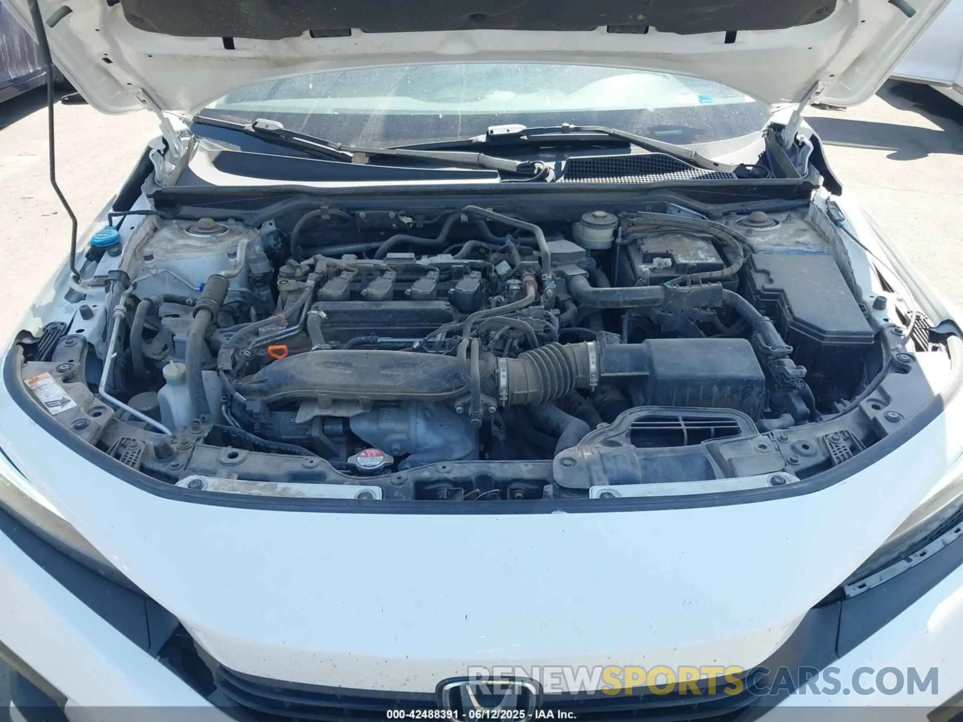 10 Photograph of a damaged car JHMFE1F76NX001835 HONDA CIVIC 2022