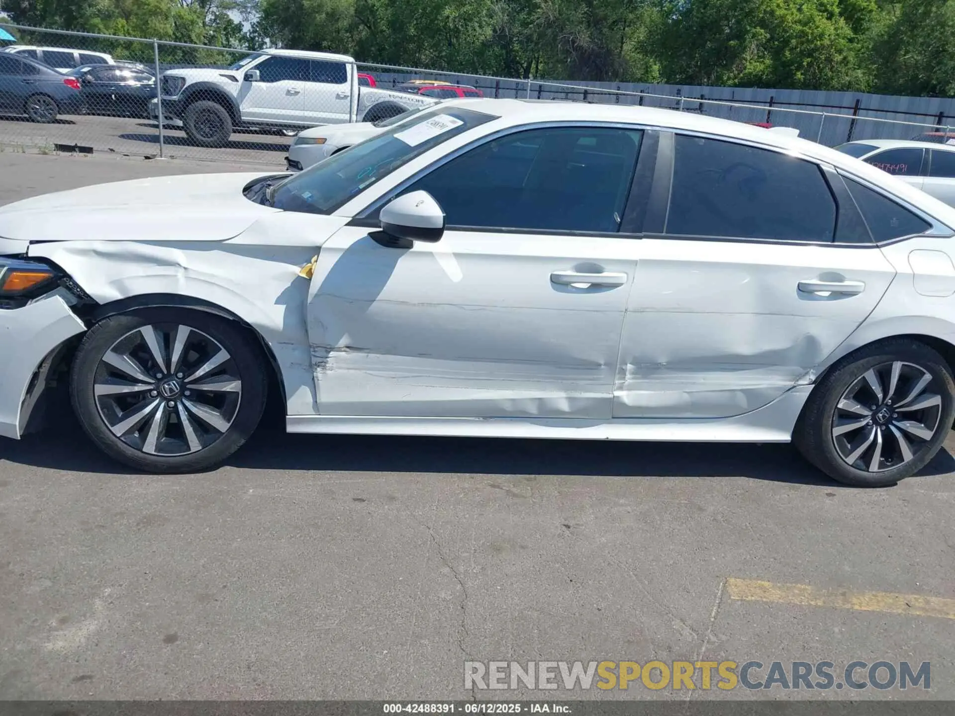 6 Photograph of a damaged car JHMFE1F76NX001835 HONDA CIVIC 2022
