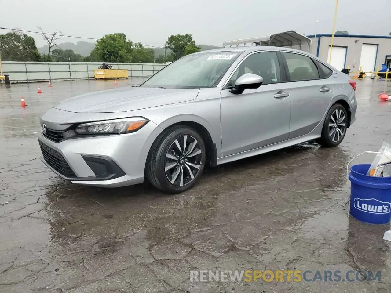 1 Photograph of a damaged car JHMFE1F76NX003603 HONDA CIVIC 2022
