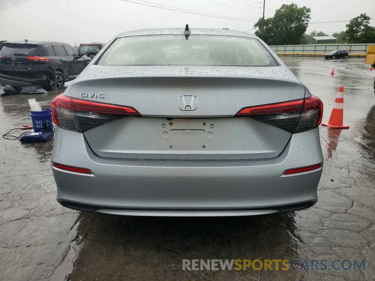 6 Photograph of a damaged car JHMFE1F76NX003603 HONDA CIVIC 2022