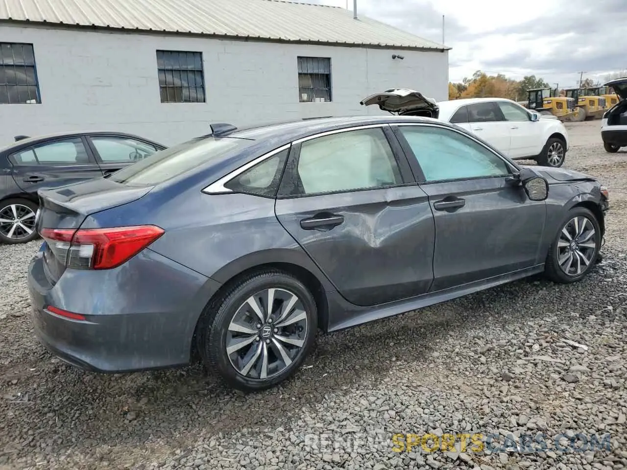 3 Photograph of a damaged car JHMFE1F76NX007151 HONDA CIVIC 2022