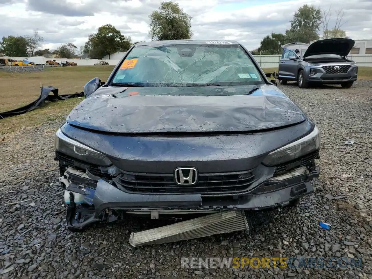 5 Photograph of a damaged car JHMFE1F76NX007151 HONDA CIVIC 2022