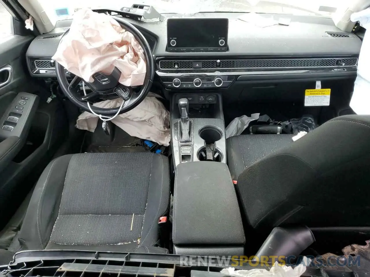 8 Photograph of a damaged car JHMFE1F76NX007151 HONDA CIVIC 2022