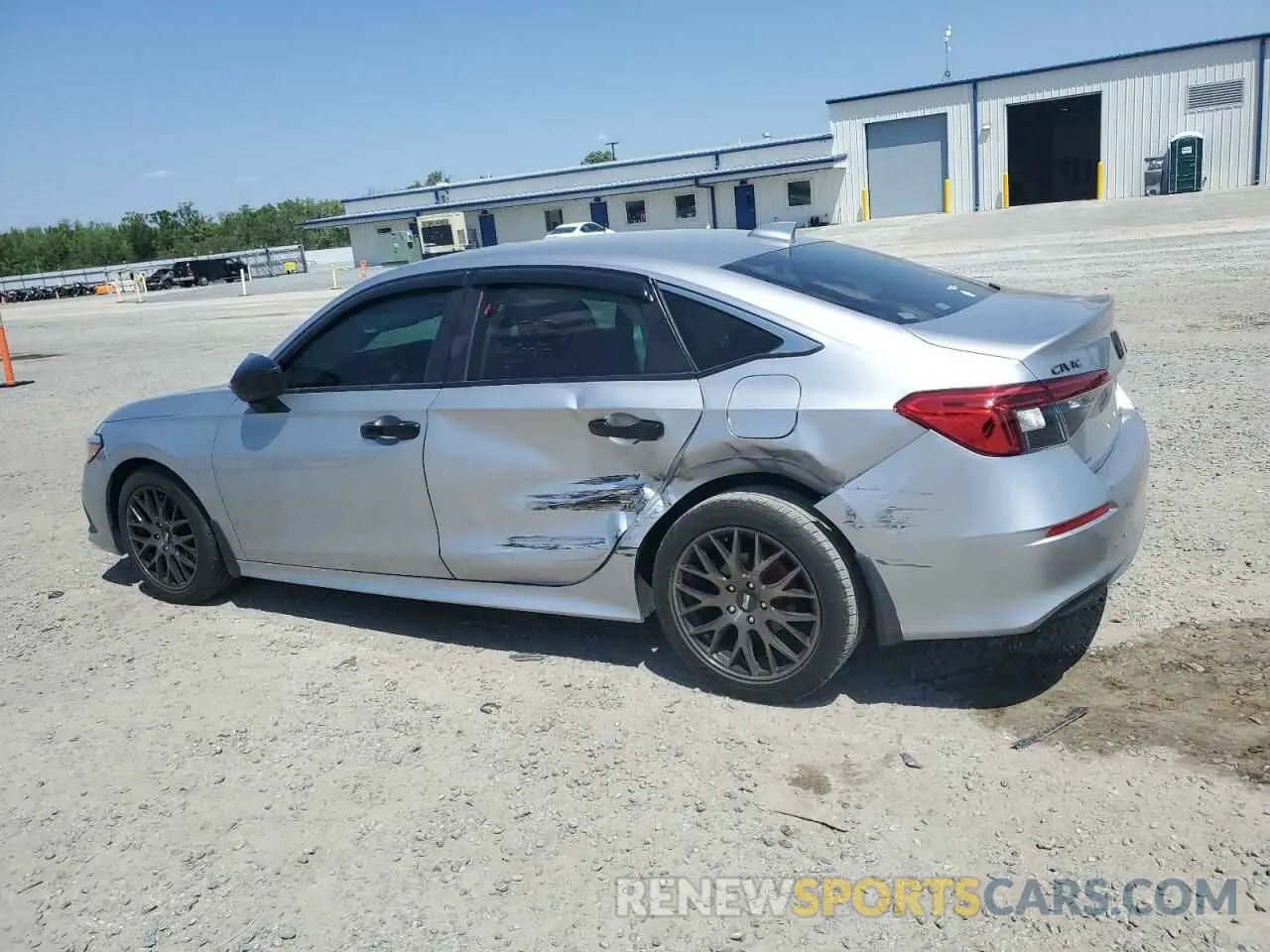 2 Photograph of a damaged car JHMFE1F77NX002170 HONDA CIVIC 2022