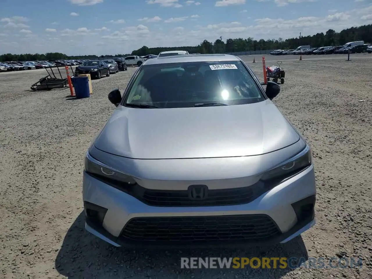 5 Photograph of a damaged car JHMFE1F77NX002170 HONDA CIVIC 2022
