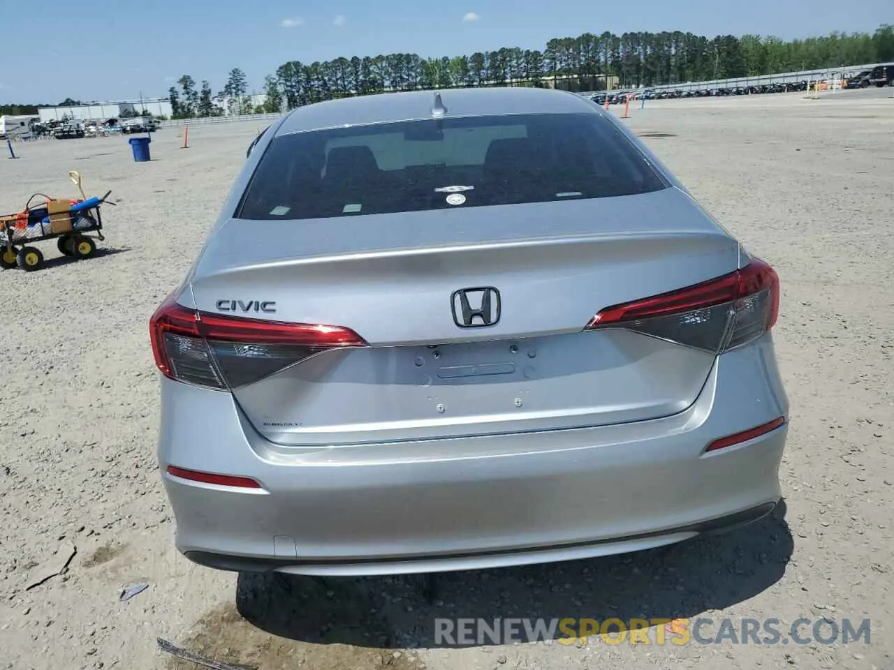 6 Photograph of a damaged car JHMFE1F77NX002170 HONDA CIVIC 2022