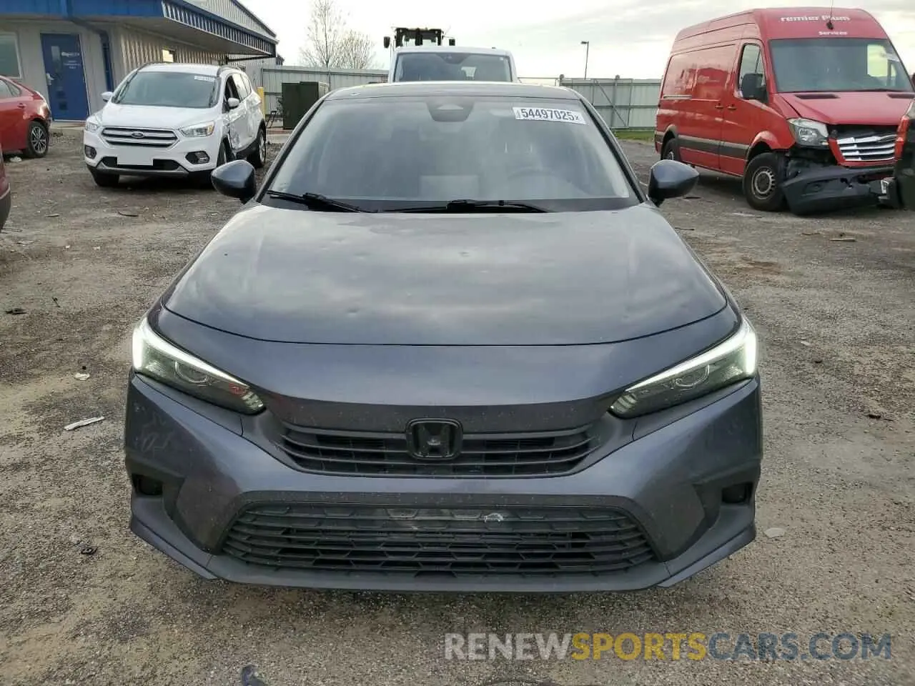 5 Photograph of a damaged car JHMFE1F77NX006459 HONDA CIVIC 2022