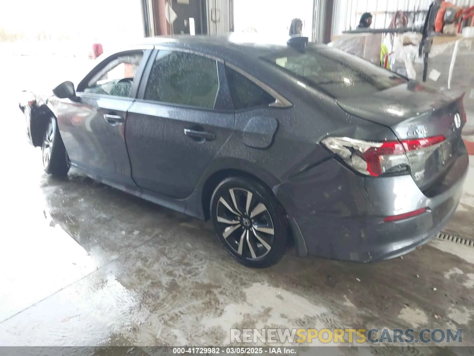 3 Photograph of a damaged car JHMFE1F78NX004798 HONDA CIVIC 2022