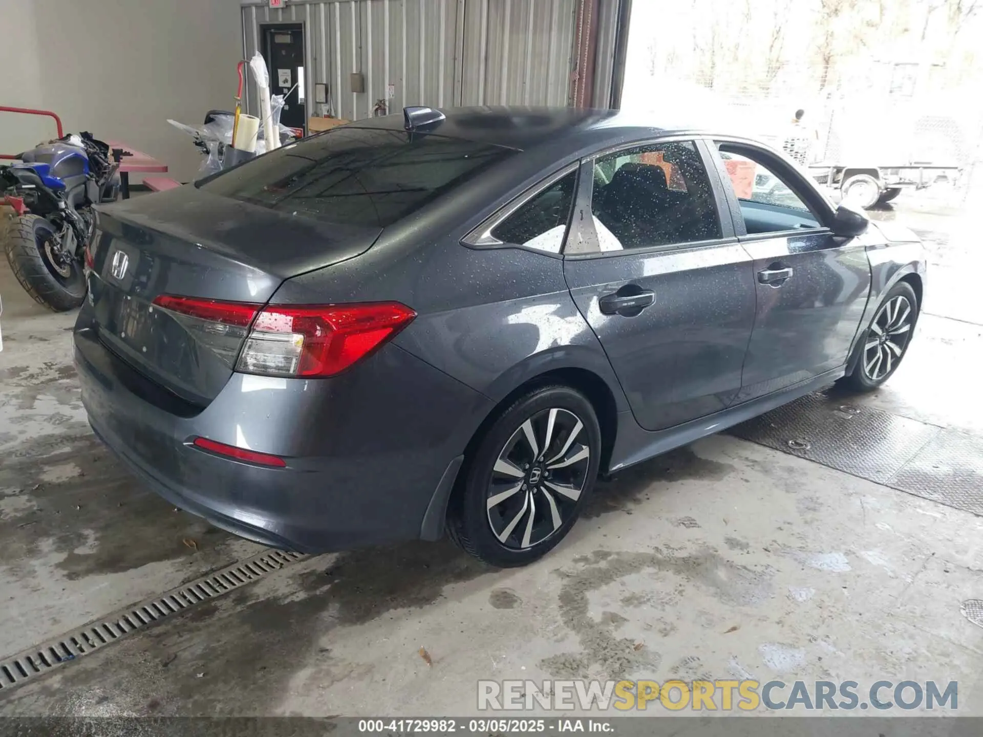 4 Photograph of a damaged car JHMFE1F78NX004798 HONDA CIVIC 2022