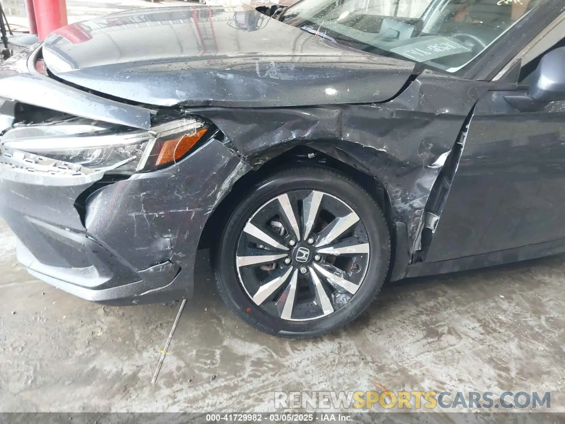 6 Photograph of a damaged car JHMFE1F78NX004798 HONDA CIVIC 2022