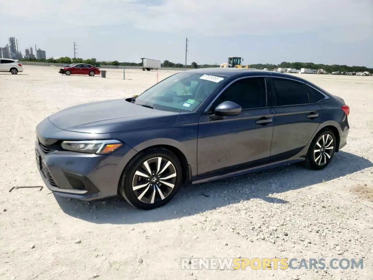 1 Photograph of a damaged car JHMFE1F78NX006602 HONDA CIVIC 2022