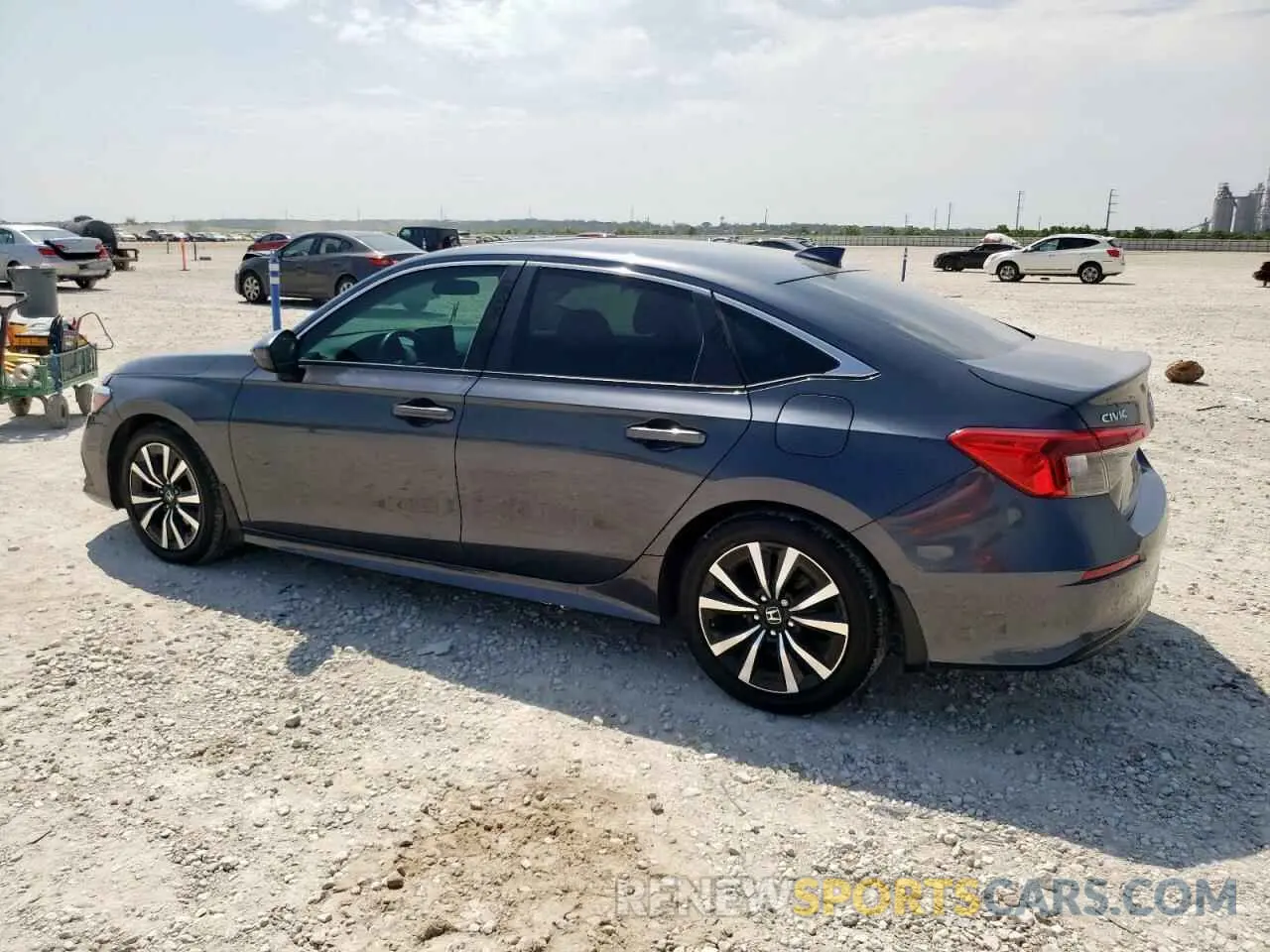 2 Photograph of a damaged car JHMFE1F78NX006602 HONDA CIVIC 2022