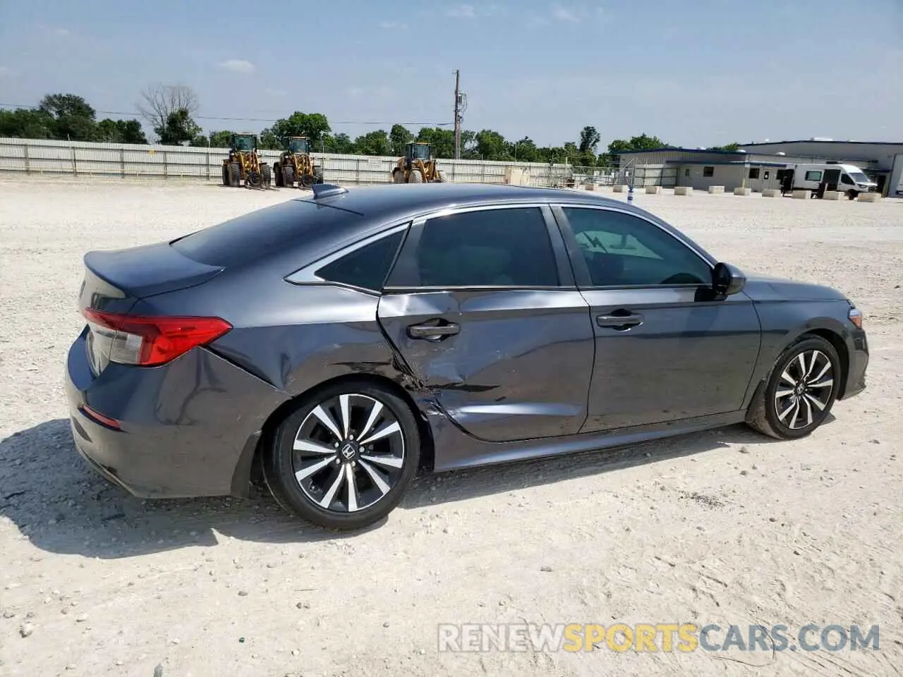 3 Photograph of a damaged car JHMFE1F78NX006602 HONDA CIVIC 2022