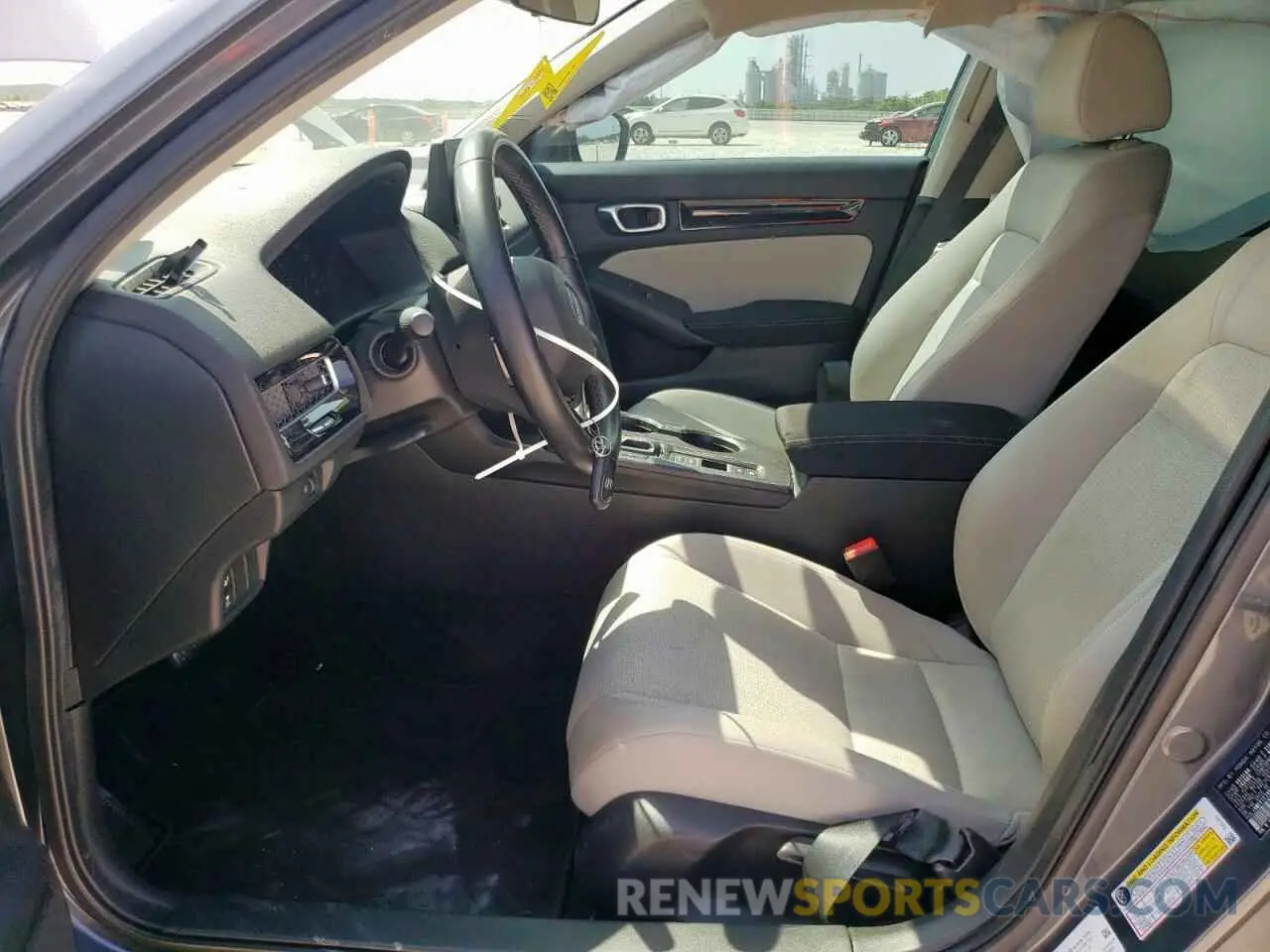 7 Photograph of a damaged car JHMFE1F78NX006602 HONDA CIVIC 2022